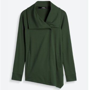 Kensie | Mally Ponte Jacket | Green | Size Small